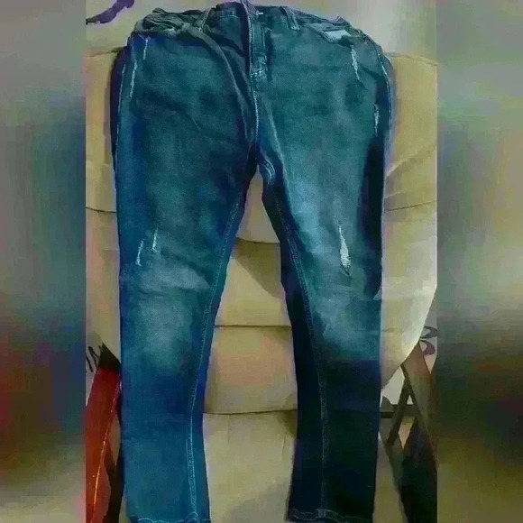 Justice Jean legon size 16. Stretchy. Like new - Picture 1 of 9